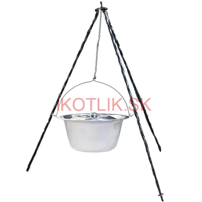 Nerezový kotlík 14 L INOX + pokrievka + stojan CLASSIC