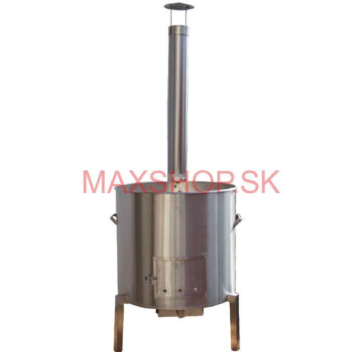 Nerezová zabíjačková kotlina 53 cm