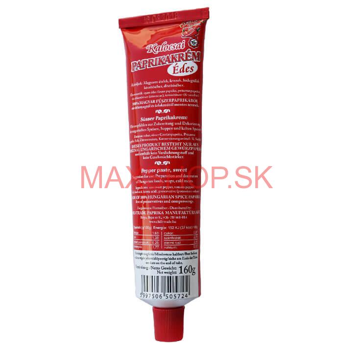 Sladký paprikový krém 160 g