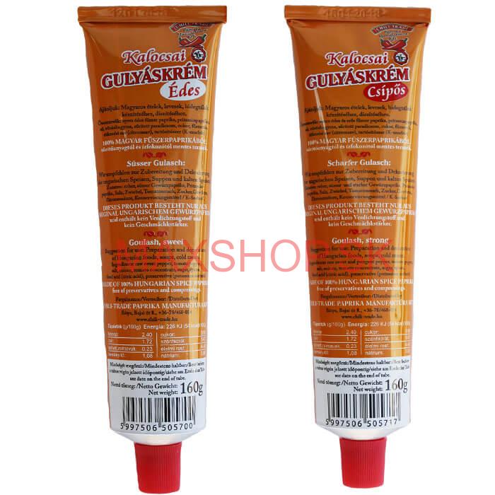 Paprikový krém do gulášu MIX 160 G