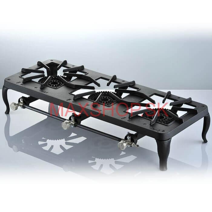 Plynový priemyselný liatinový varič Europa 12 kW