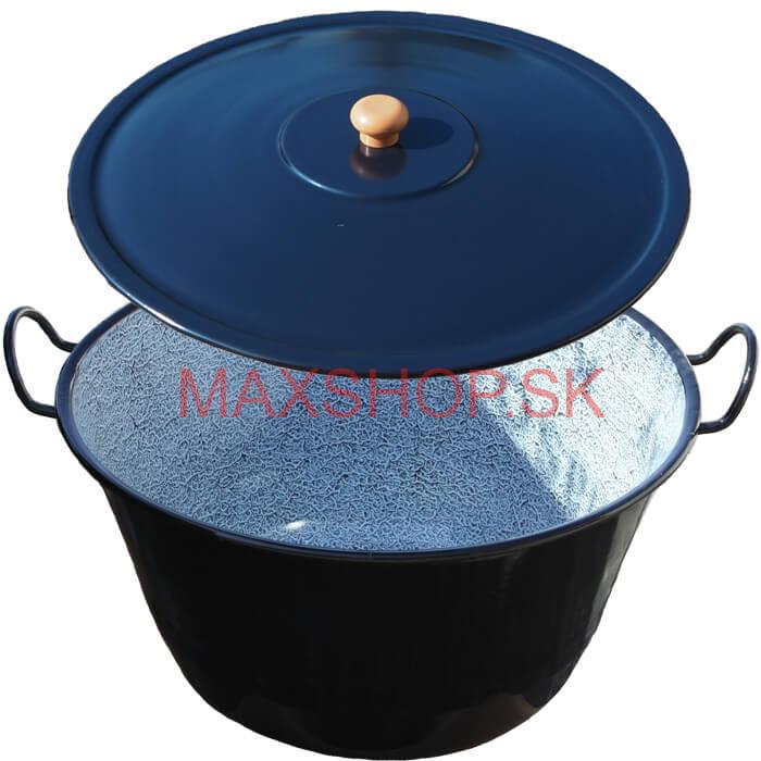 Smaltovaný kotol 60 L + pokrievka