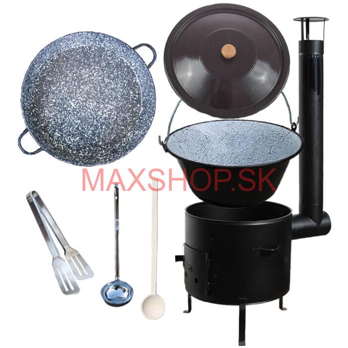 Kotlíková súprava 16 L + grilovacia panvica MIX