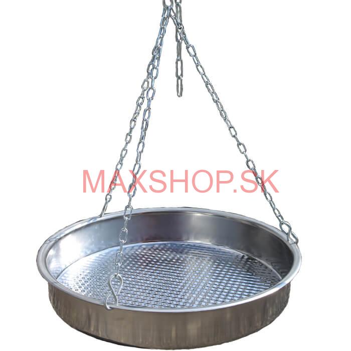 Nerezová panvica s retiazkou 42 cm