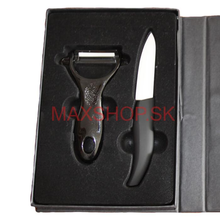 Keramický nôž + škrabka