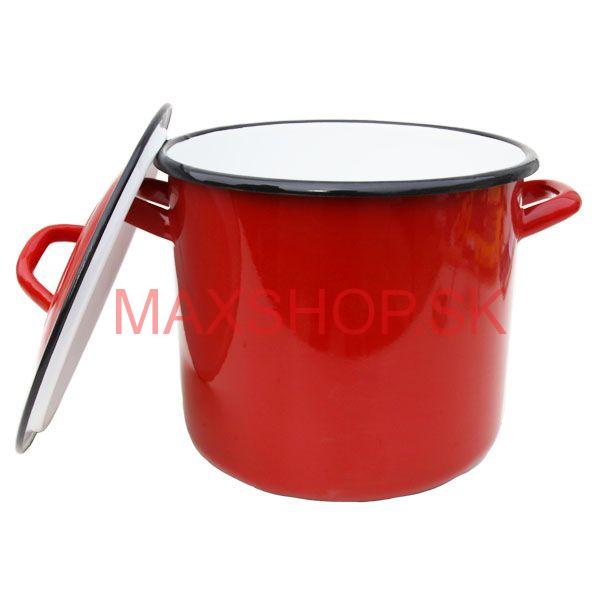 Smaltovaný hrniec 1 L