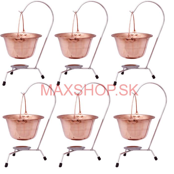 Servírovacia súprava MEĎ 6 ks