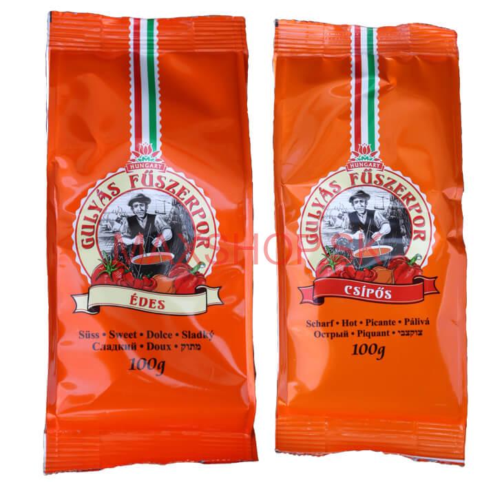 Paprikové korenie na guláš - MIX 100 g