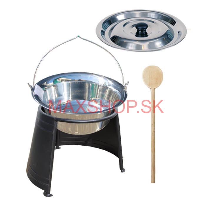 Antikorový kotlík 22 L + ohnisko