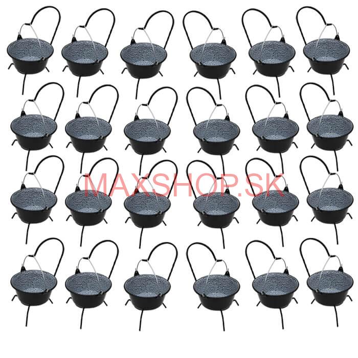 Servírovacia súprava SMALT BLACK 24 ks