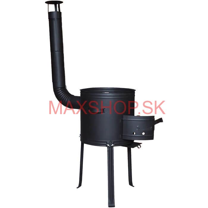 Kotlina 42 cm, vysoká + žiaruvzdorná farba Plus 700