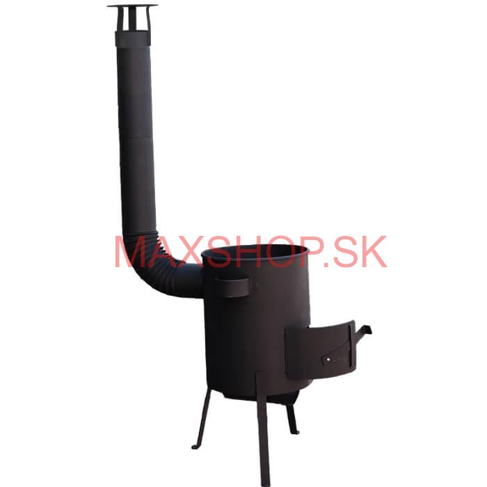 Kotlina 39 cm s žiaruvzdornou farbou PLUS 600 4 MM