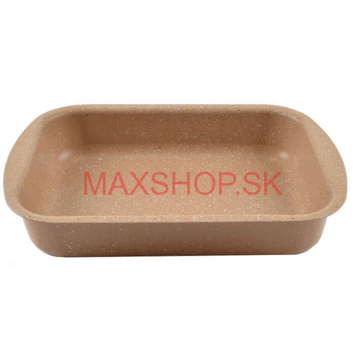 Pekáč s granitovým povrchom 29 x 20 cm hnedý Granit Line