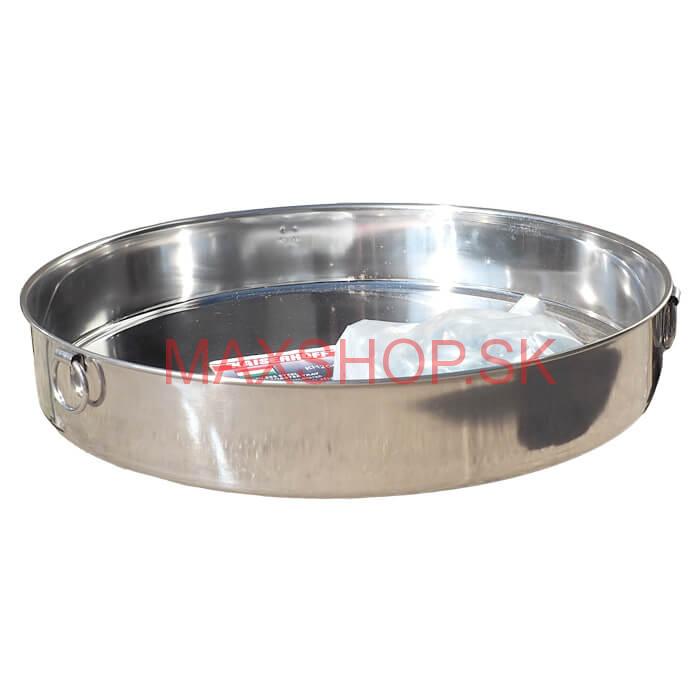 Nerezová panvica s retiazkou na grilovanie 36 cm INOX