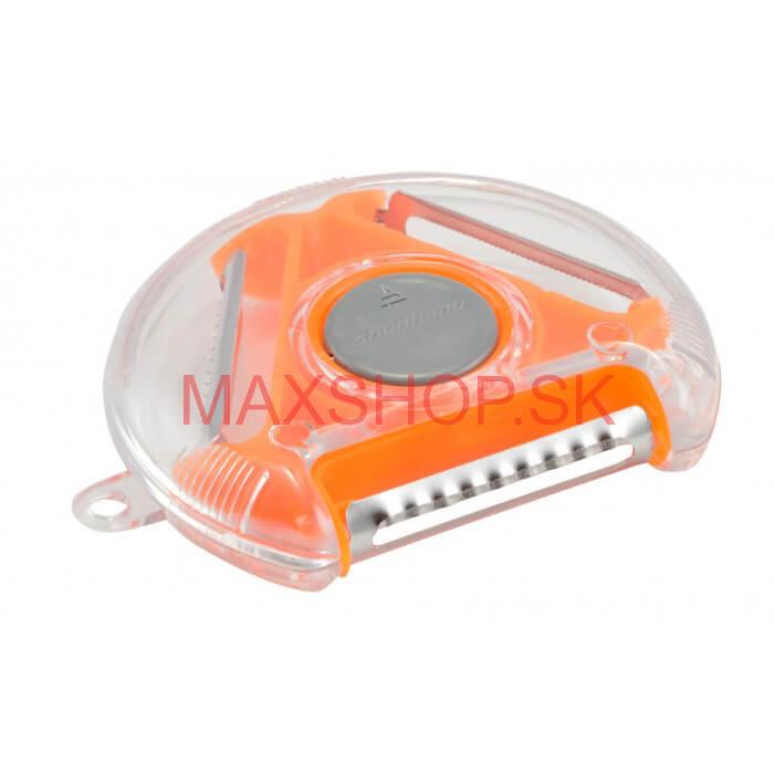 Škrabka s trojicou britov a s vykrajovačom očiek