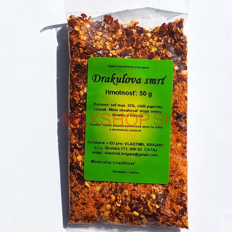 Drakulova smrť – pikantné korenie 50 g
