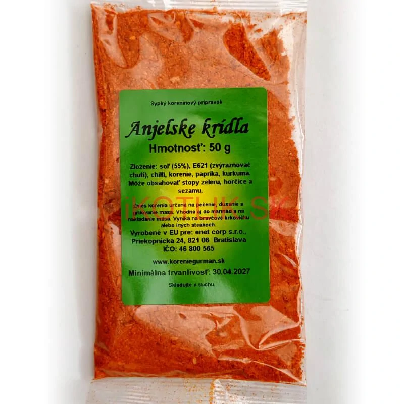 Anjelské krídla – zmes korenia 50 g