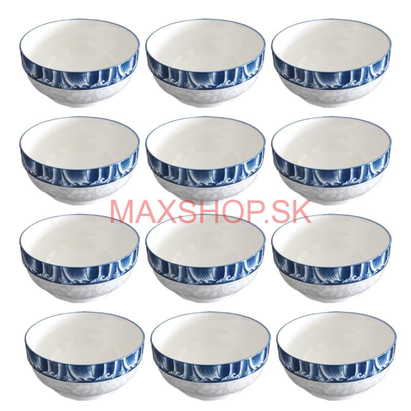 Keramické misky na servírovanie gulášu 15 cm 12 ks