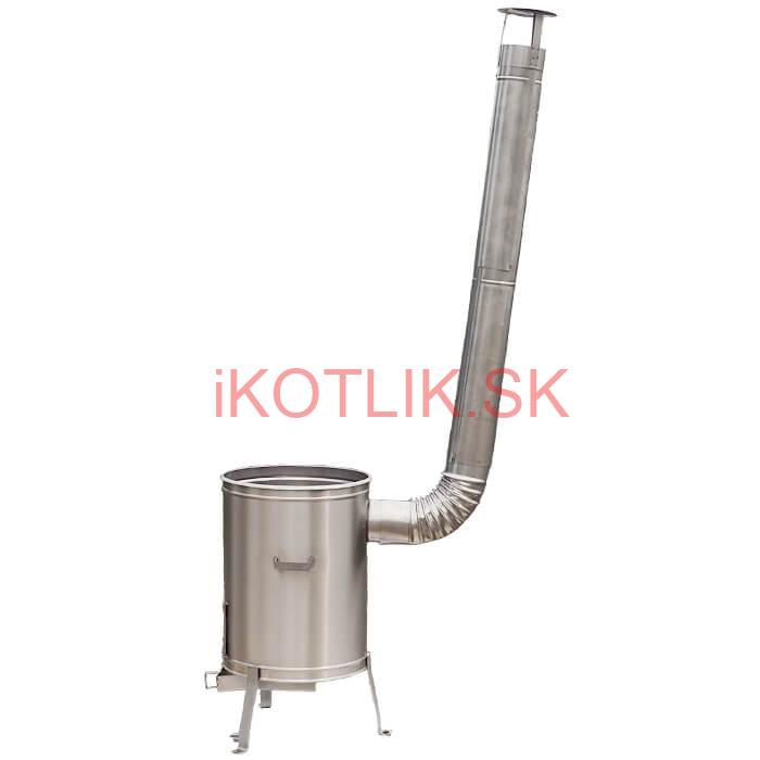 Nerezová kotlina pod kotlíky 33 cm LUX