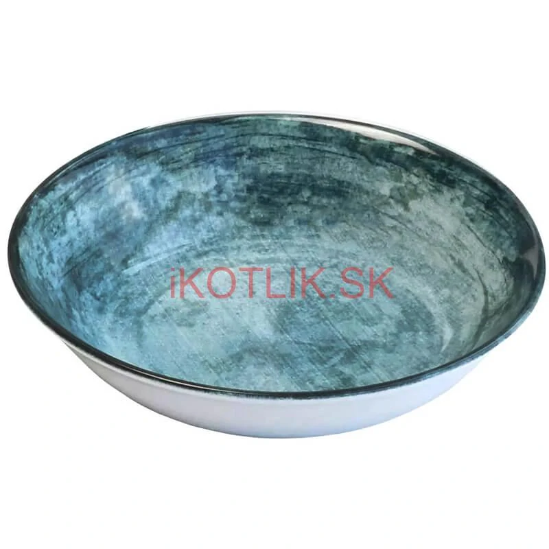 Súprava keramických tanierov 18 ks BLUE