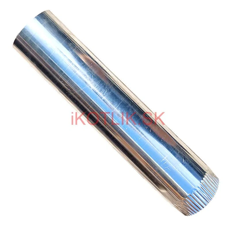 Nerezová rúra na dymovod 45 cm INOX