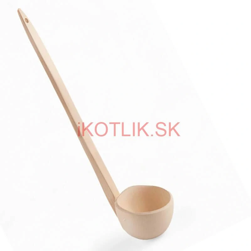 Drevená naberačka veľká 57 cm