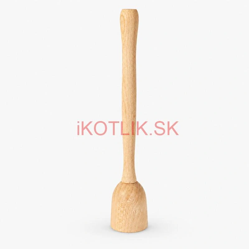 Drevený drvič na zemiaky a zeleninu 30 cm