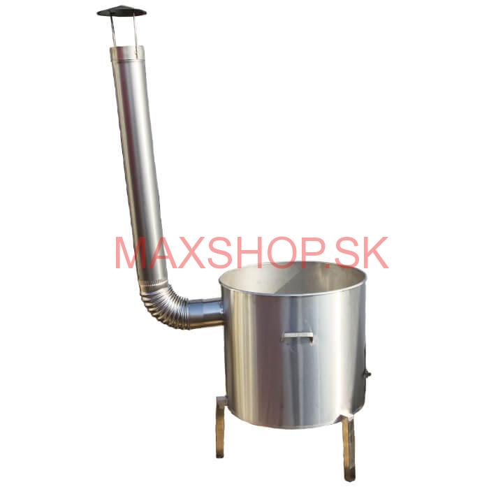 Nerezová zabíjačková kotlina 53 cm