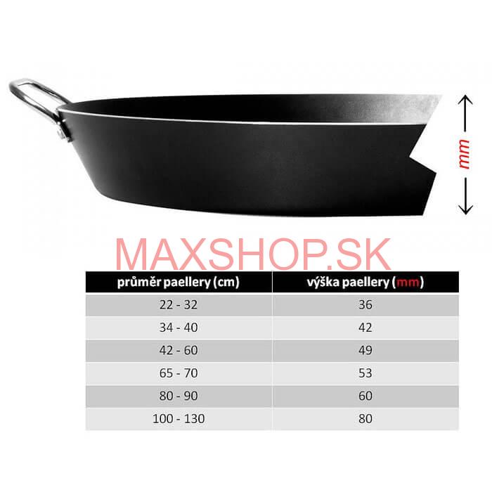 Paella panvica VACA SMALT 34 cm