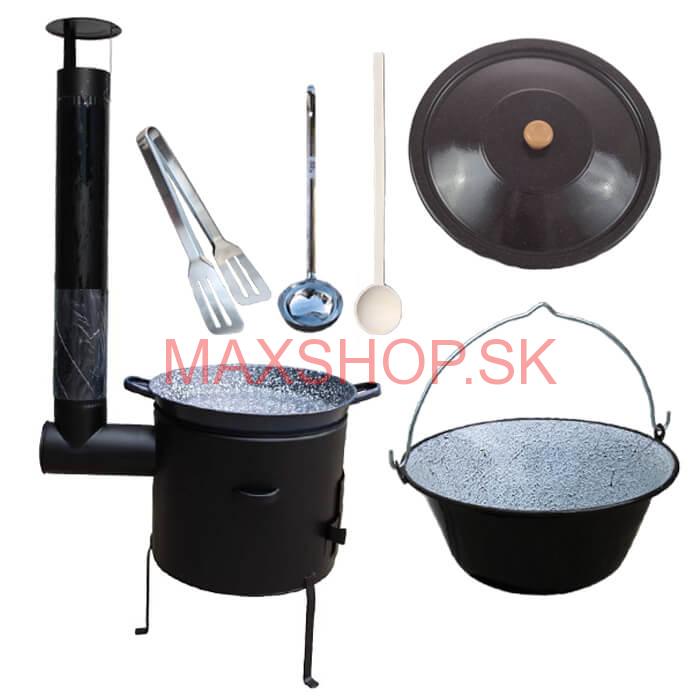 Kotlíková súprava 16 L + grilovacia panvica MIX