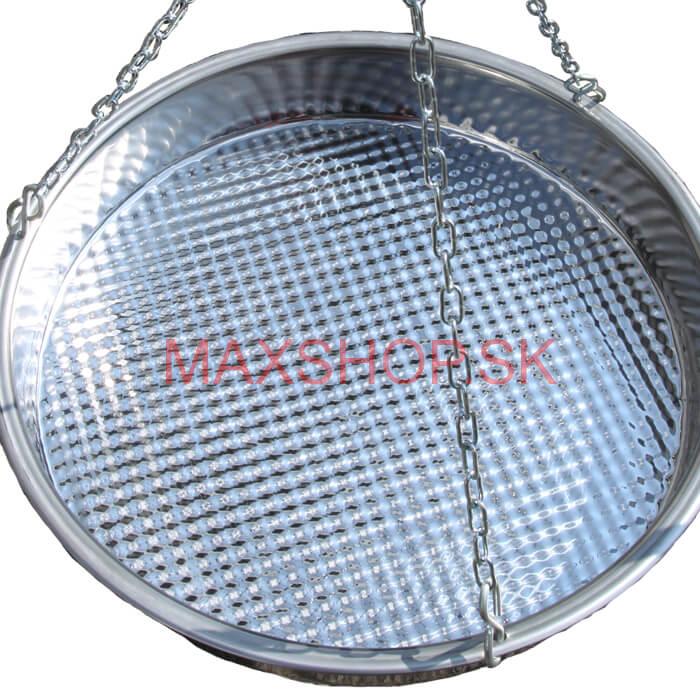 Nerezová panvica s retiazkou 42 cm