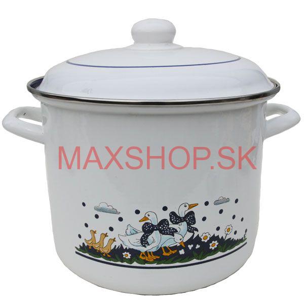 Smaltovaný hrniec 3,5 L Kačička