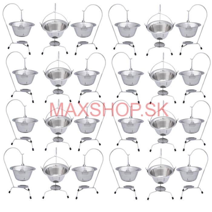 Servírovacia súprava INOX 24 ks