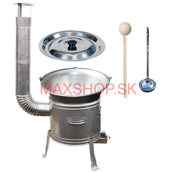 Kotlíkový set 31 cm TOPLUX + nerezový kotlík (1,5 mm) 10 L