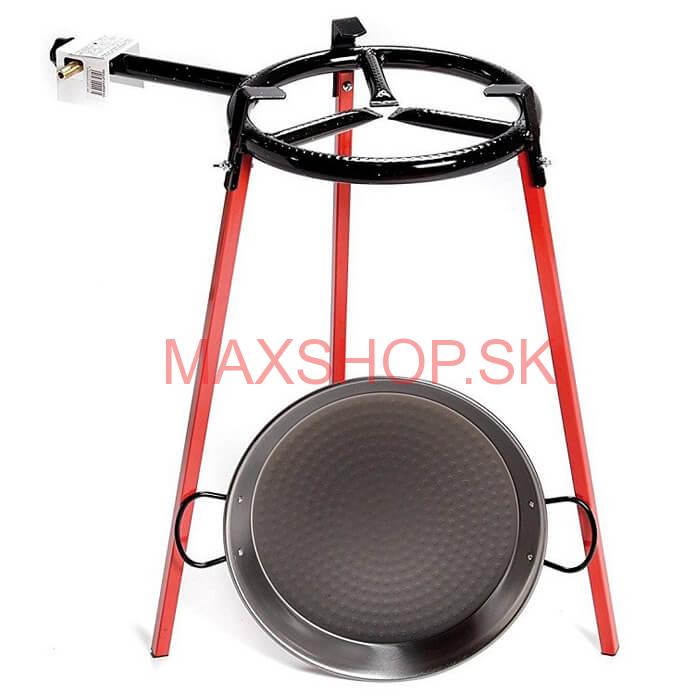 Paella panvica 26 cm s horákom a stojanom