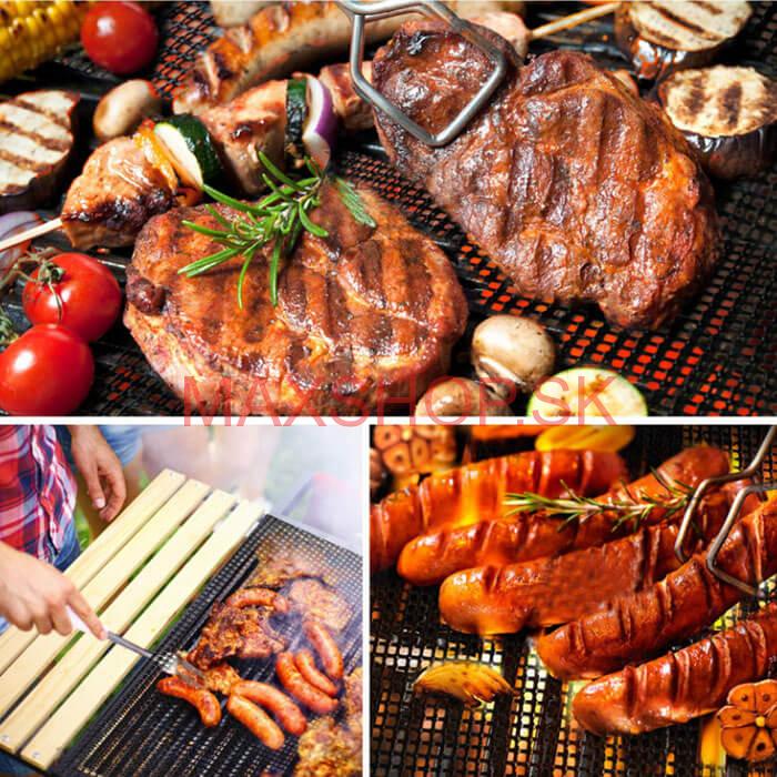 Teflónová podložka (sieťka) na pečenie a grilovanie 33 x 40 cm