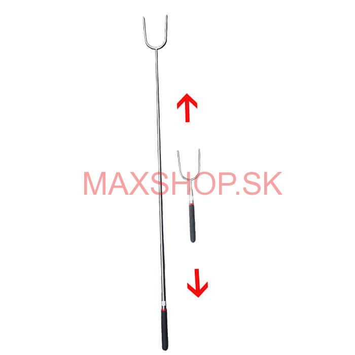 Vidlička na opekanie 24,5 cm - 84,5 cm – teleskopická 1 ks