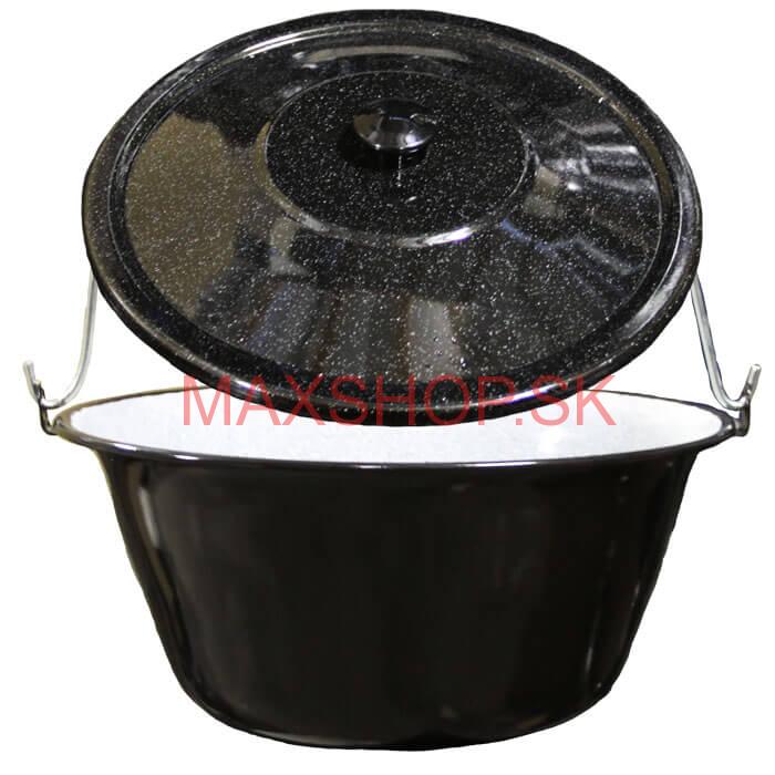 Smaltovaný kotlík 40 L + pokrievka
