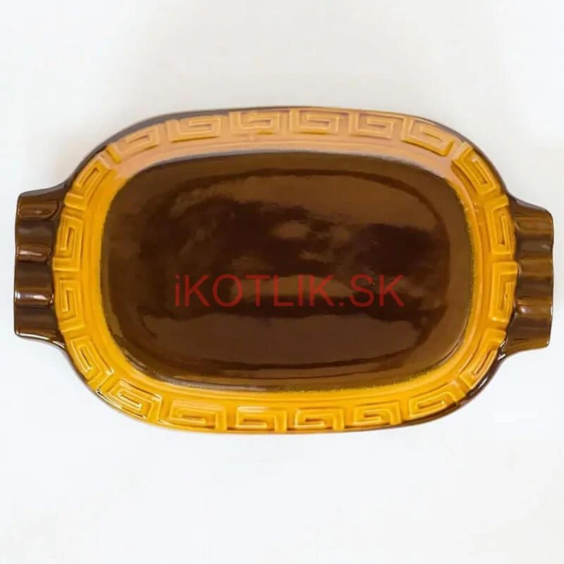 Rímska misa / pekáč z glazovanej terakotovej hliny 6 l