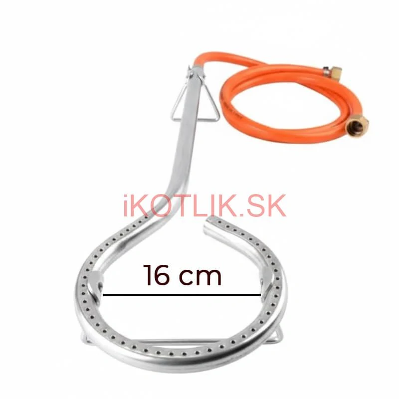 Plynový horák na bombu 16 cm - 2,2 kW, regulácia výkonu, s nožičkami