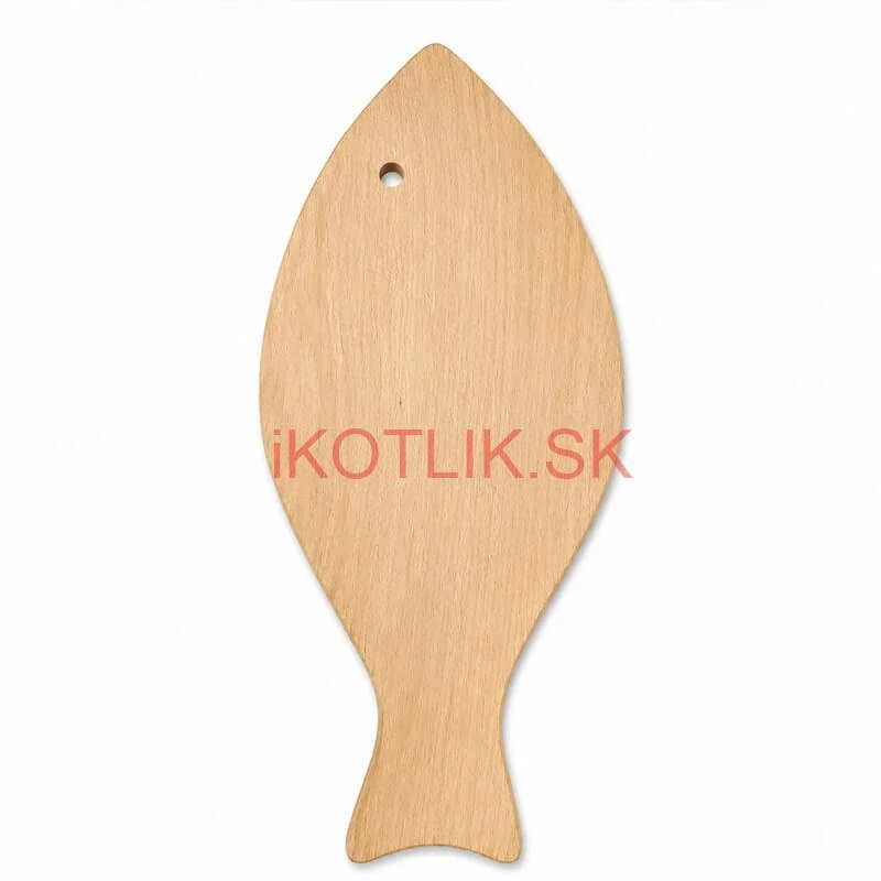 Drevená doska na krájanie a servírovanie Ryba 36 × 16 × 1,5 cm