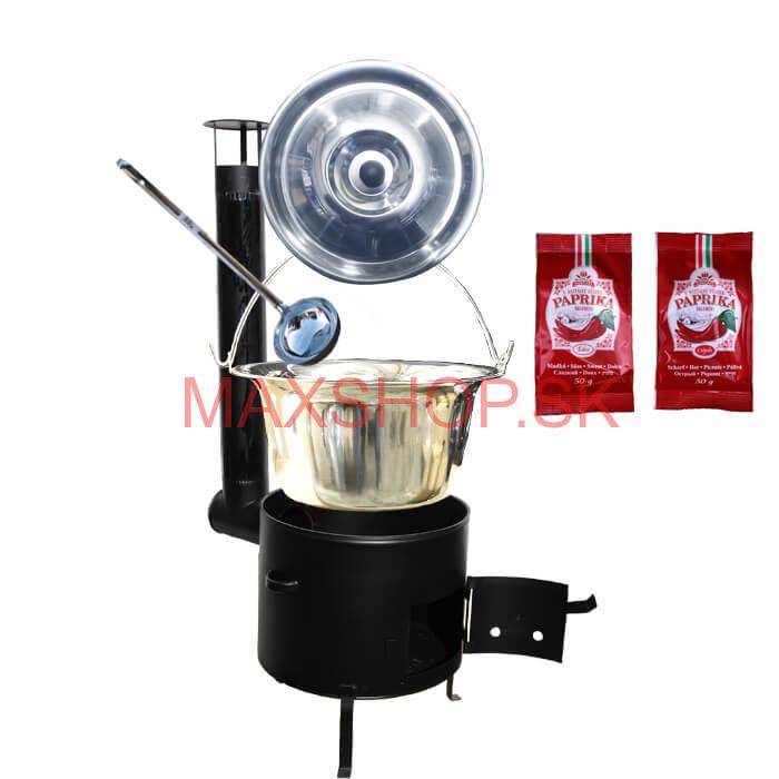 Kotlíkový gulášový set + Antikorový kotlík 20 L (1,2 mm)