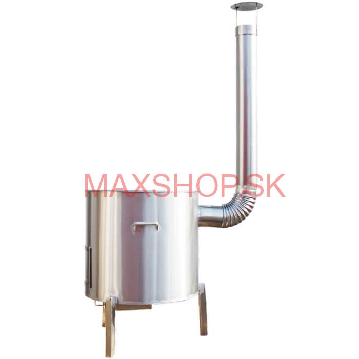 Nerezová zabíjačková kotlina 53 cm