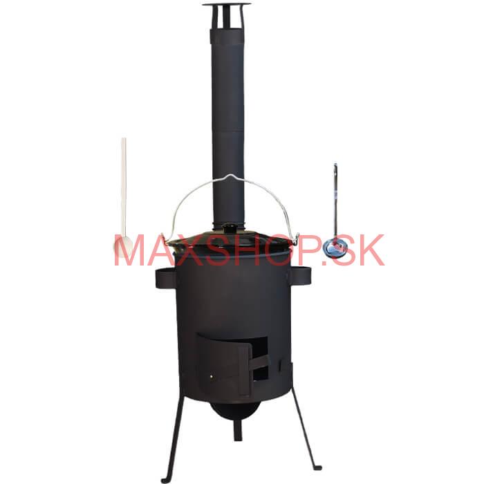 Smaltovaný kotlík 25 L + žiaruvzdorná kotlina 42 PLUS 600 4 MM