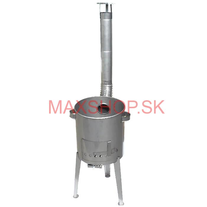 Nerezová kotlina pod kotlíky 45 cm LUXUS