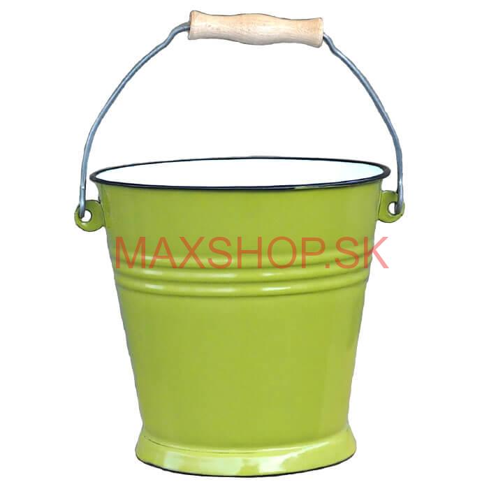 Smaltované vedro 5 l GREEN