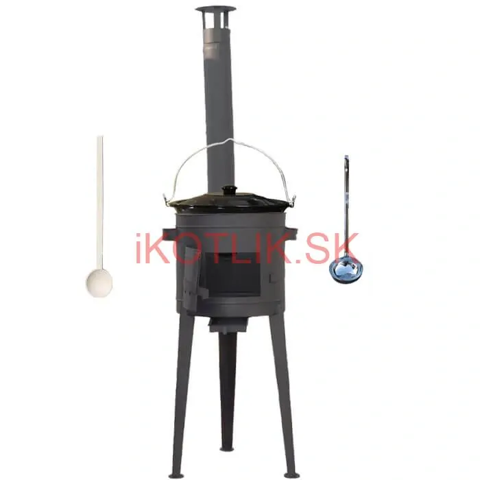 Smaltovaný kotlík 20 L (1,2 mm) + vysoká kotlina (2,0 mm) HODO 42 PLUS 600