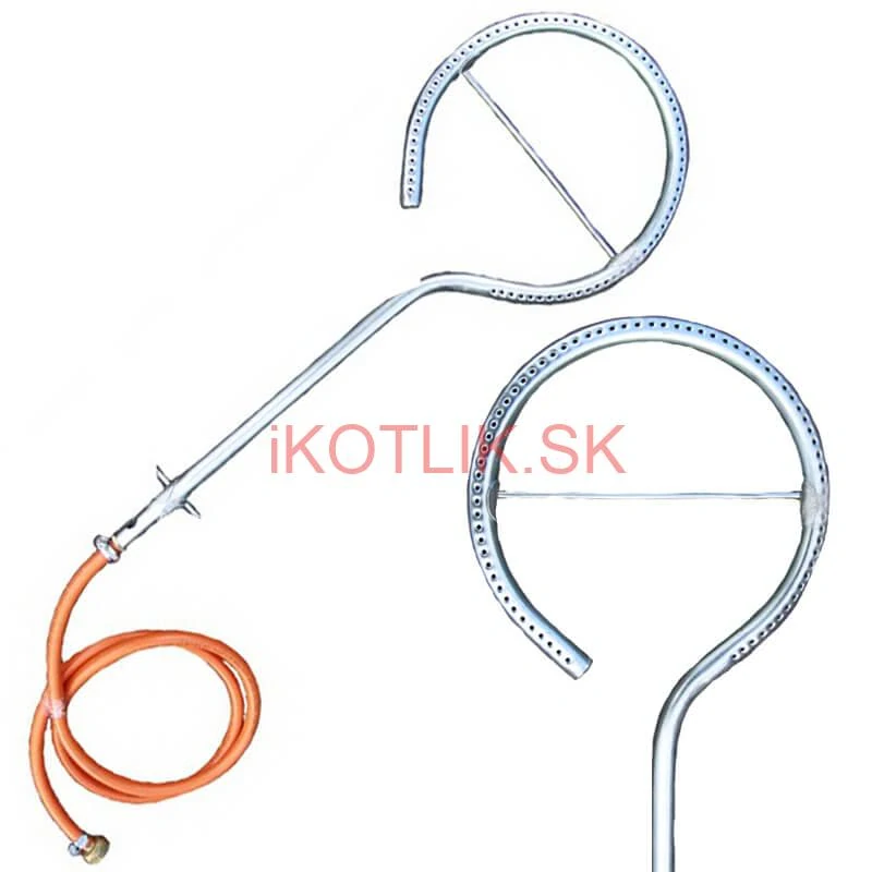 Smaltovaný kotlík (1,2 mm) 22 L + plynový horák k PB + nízka kotlina 42 PLUS 600 + nerezová pokrievka INOX