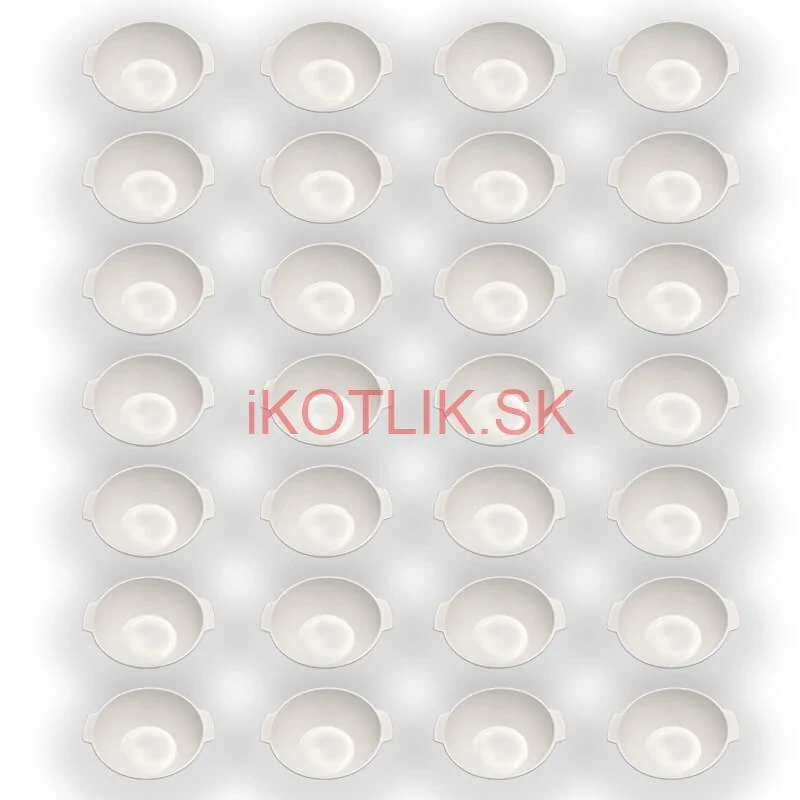 Sada 24 ks: Plastová miska na fajnový kotlíkový guláš a polievky – 750 ml