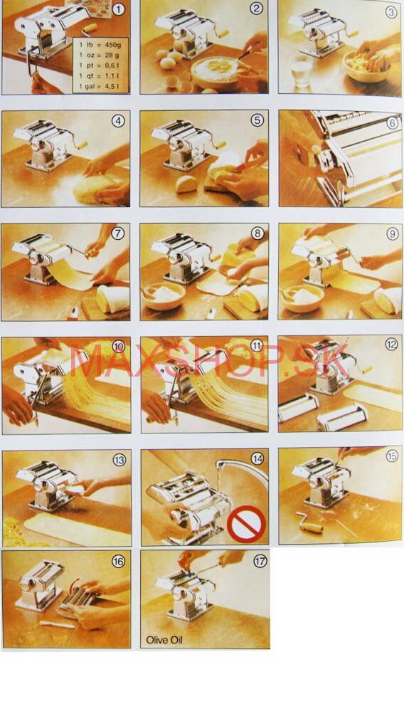 Strojček na cestoviny 5-PASTA SET